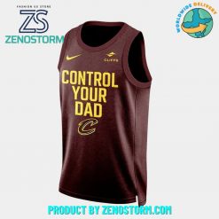 Cleveland Cavaliers NBA Control Your Dad Basketball Jersey