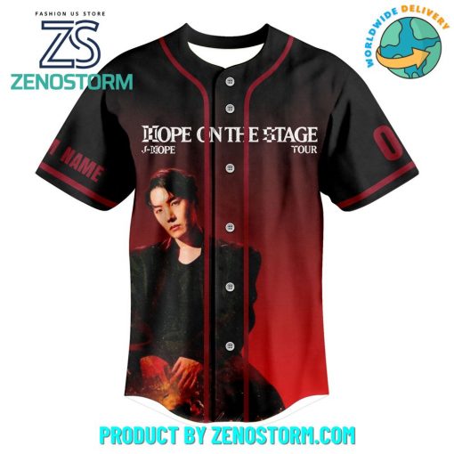 J-Hope BTS On The Stage Tour 2025 Baseball Jersey