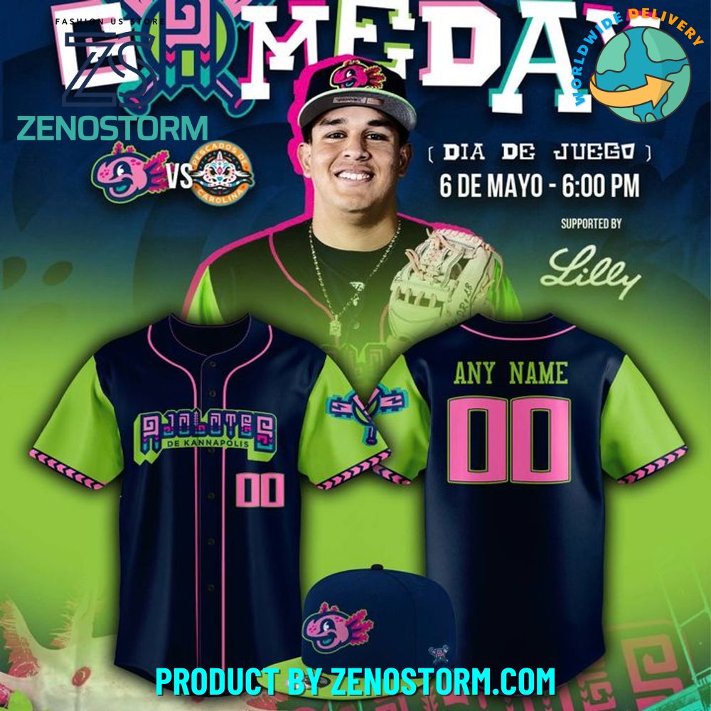 Kannapolis Cannon Ballers Happy Cinco de Mayo 2025 Baseball Jersey Kannapolis Cannon Ballers Happy Cinco de Mayo 2025 Baseball Jersey