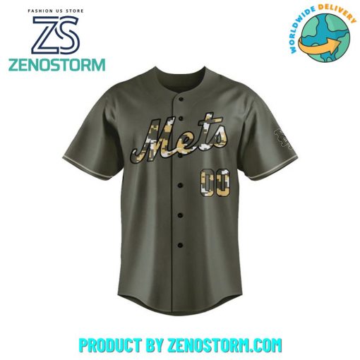New York Mets 2025 Sean Manaea Camo Jersey
