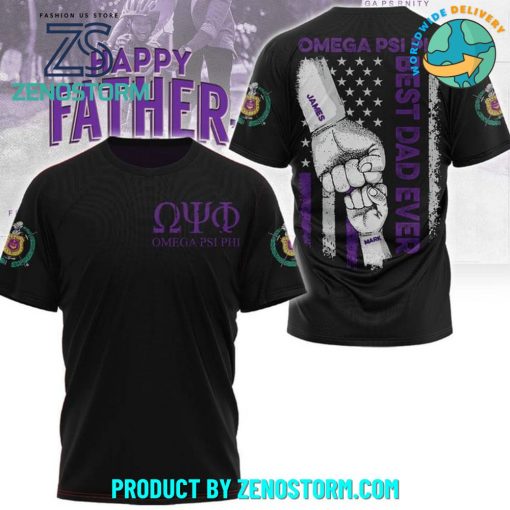 Omega Psi Phi Fraternity, Inc. Happy Father Day Shirt