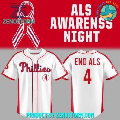 Philadelphia Phillies x ALS Awareness Night 2025 Jersey
