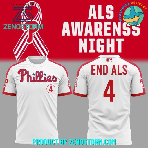 Philadelphia Phillies x ALS Awareness Night 2025 Shirt