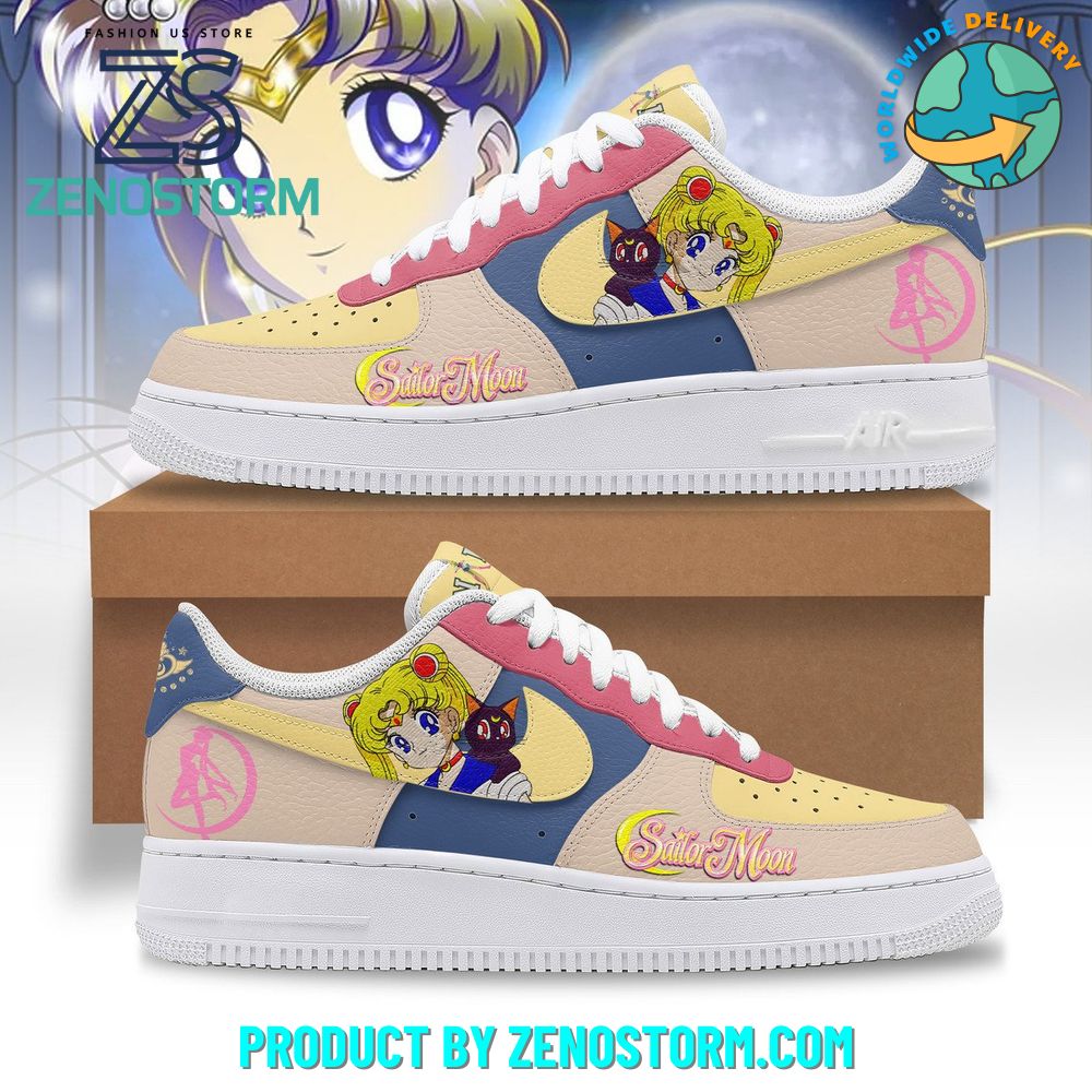 Sailor Moon Usagi Tsukino Limited Edition Nike Air Force 1 Sailor Moon Usagi Tsukino Limited Edition Nike Air Force 1