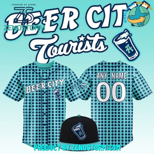 The Asheville Tourists 2025 Beer City Special Baseball Jersey