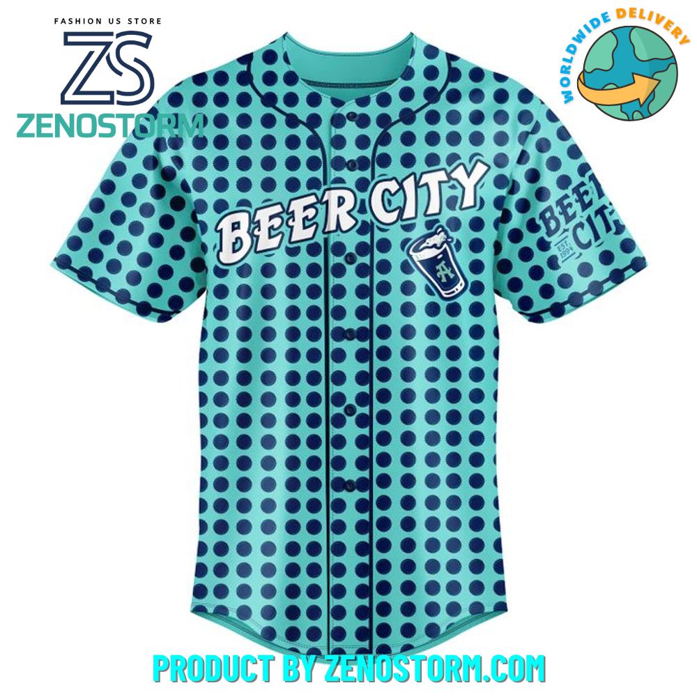 The Asheville Tourists 2025 Beer City Special Baseball Jersey The Asheville Tourists 2025 Beer City Special Baseball Jersey