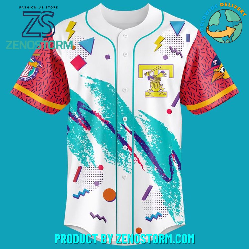 The Toledo Mud Hen 90s Special Edition Baseball Jersey The Toledo Mud Hen 90s Special Edition Baseball Jersey