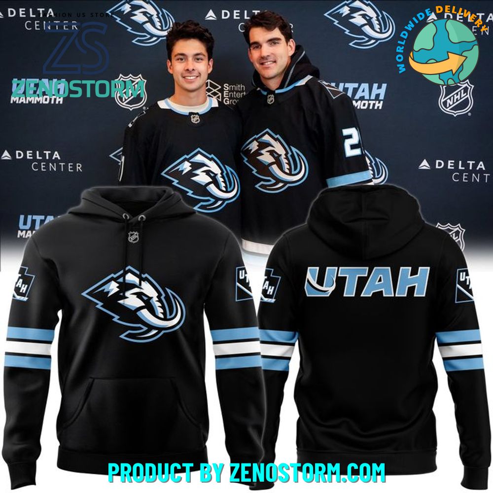 Utah Mammoth Future 2025 Limited Edition Black Hoodie Set Utah Mammoth Future 2025 Limited Edition Black Hoodie Set