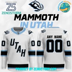 Utah Mammoth Future 2025 Limited Edition White Hockey Jersey
