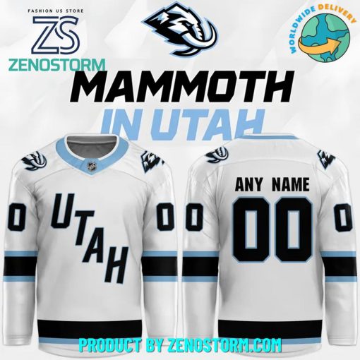 Utah Mammoth Future 2025 Limited Edition White Hockey Jersey