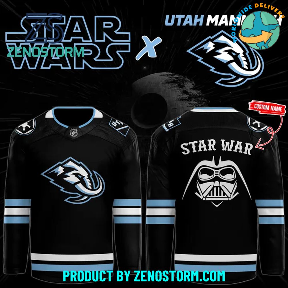 Utah Mammoth x Star Wars Night 2025 Hockey Jersey Utah Mammoth x Star Wars Night 2025 Hockey Jersey